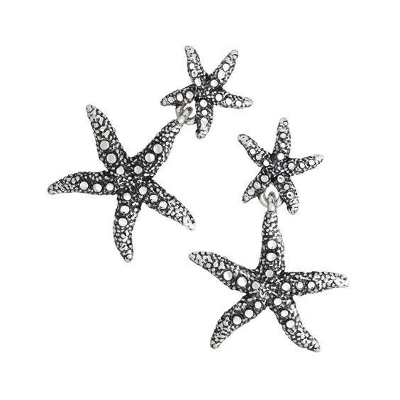 Orecchini Giovanni Raspini Donna Cascata Blue Ivy in Argento 12646 - 12646